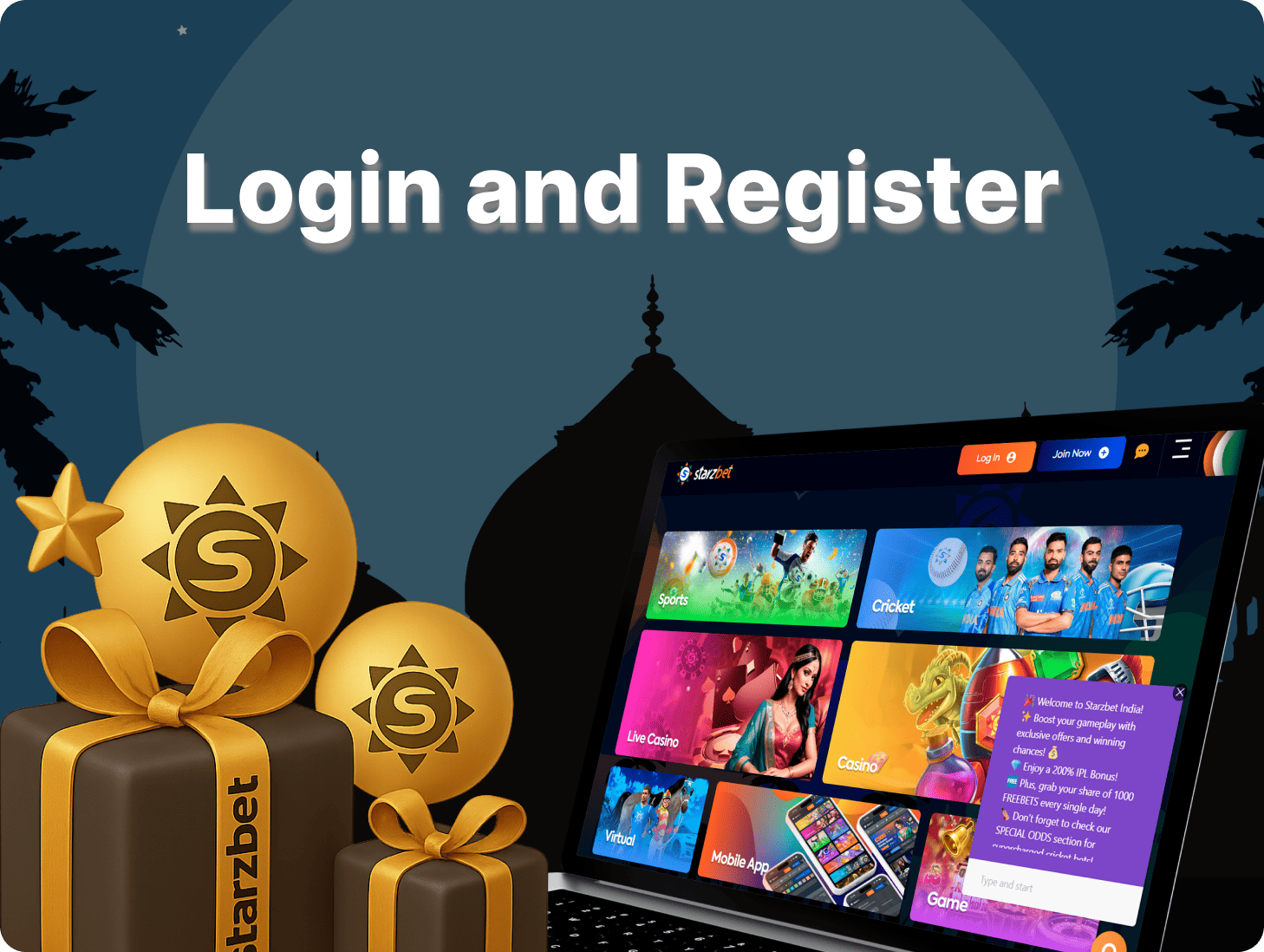 starzbet login register